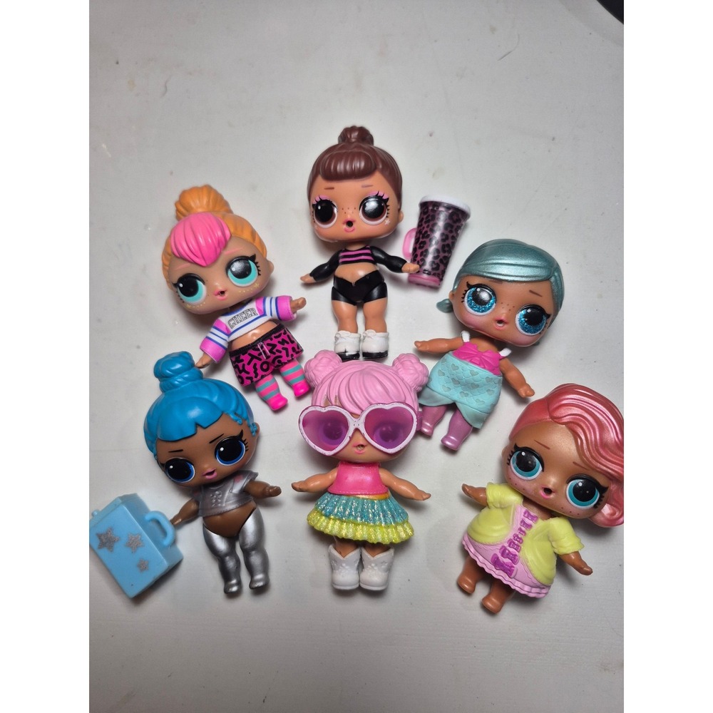 LOL Surprise Dolls Lot of 6 with Accessories lol Surprise set